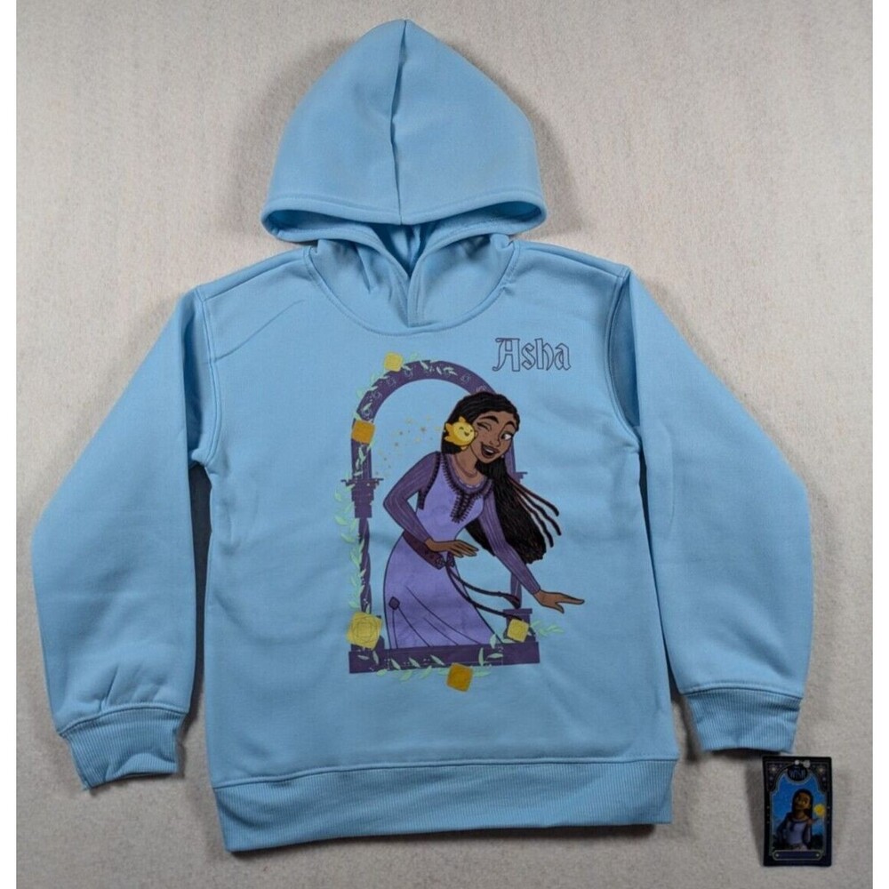 Disney Wish - Asha - Blue Sweatshirt & Pants - Youth - Size 6X - Picture 3 of 14